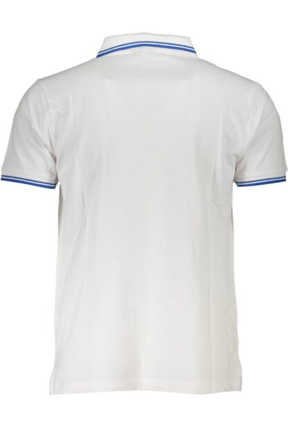 U.S. Grand Polo - White Cotton Men Polo Shirt