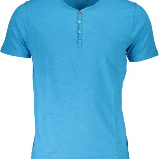 U.S. Grand Polo - Blue Cotton Men T-Shirt