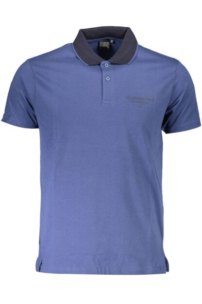 U.S. Grand Polo - Blue Cotton Men Polo Shirt