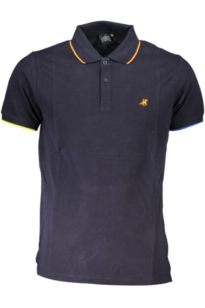 U.S. Grand Polo - Blue Cotton Men Polo