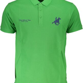 U.S. Grand Polo - Blue Cotton Men Polo