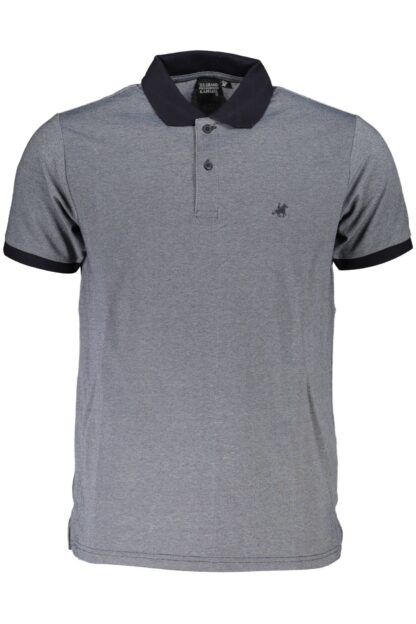 U.S. Grand Polo - Blue Cotton Men Polo Shirt