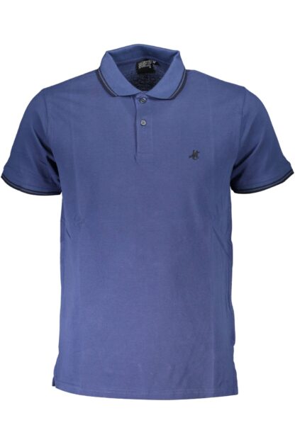 U.S. Grand Polo - Blue Cotton Men Polo Shirt