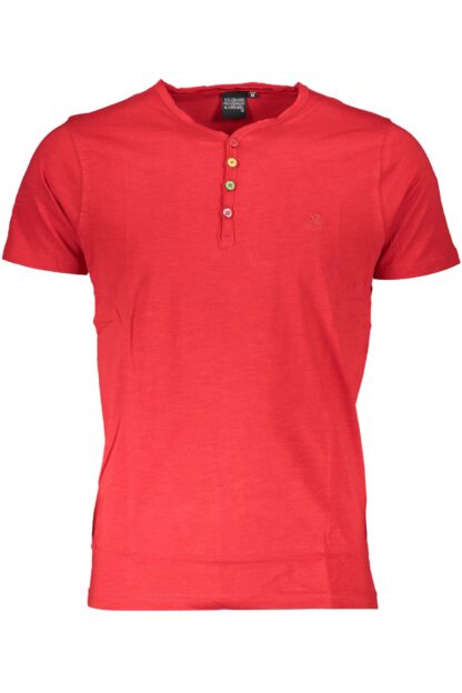 U.S. Grand Polo - Red Cotton Men T-Shirt