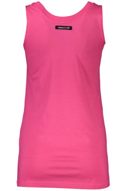 Cavalli Class - Pink Cotton Women Top