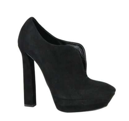 Bottega Veneta - Black Suede Platform Boot Black