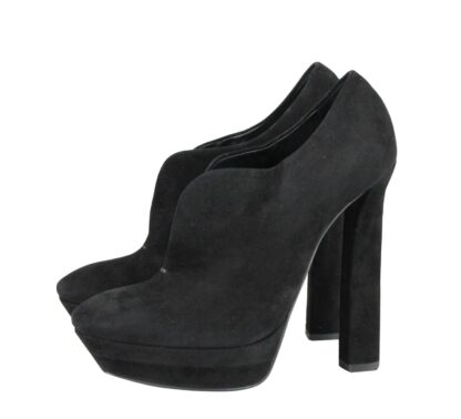 Bottega Veneta - Black Suede Platform Boot Black