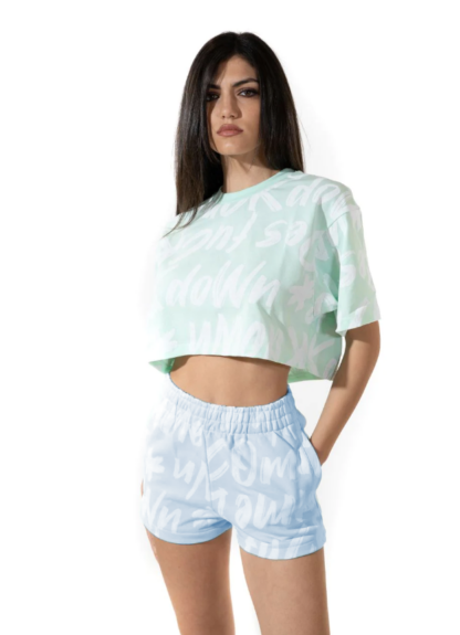 Comme Des Fuckdown - Elevate Your Summer Style with Chic Light Blue Cotton Shorts