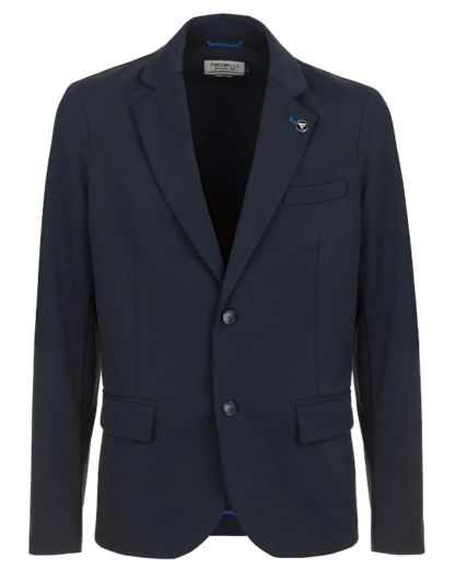 Fred Mello - Elegant Cotton Blend Two-Button Jacket