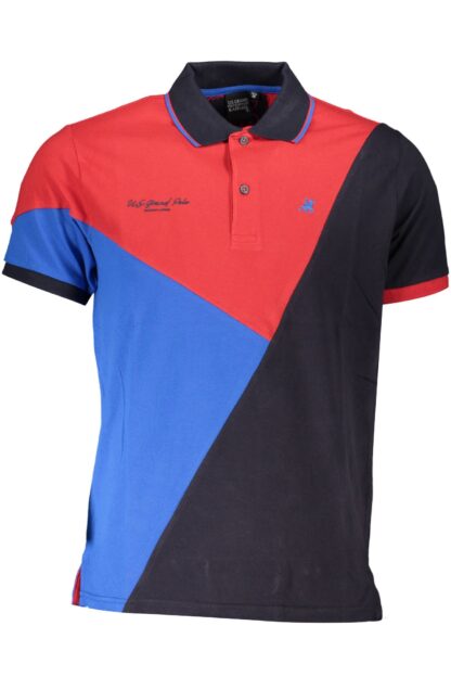 U.S. Grand Polo - Red Cotton Men Polo Shirt