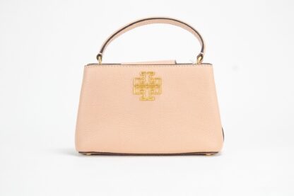 Tory Burch - Britten Micro Light Meadowsweet Leather Satchel Bag Purse