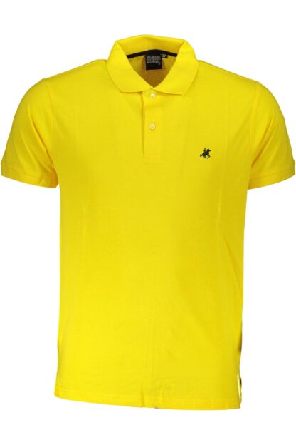 U.S. Grand Polo - Yellow Cotton Men Polo Shirt