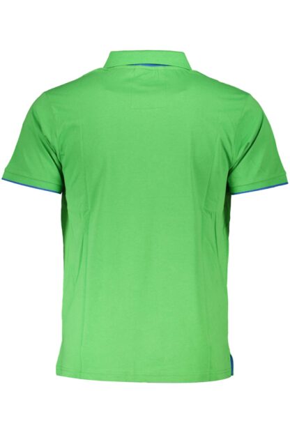 U.S. Grand Polo - Green Cotton Men Polo Shirt