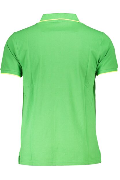 U.S. Grand Polo - Green Cotton Men Polo Shirt