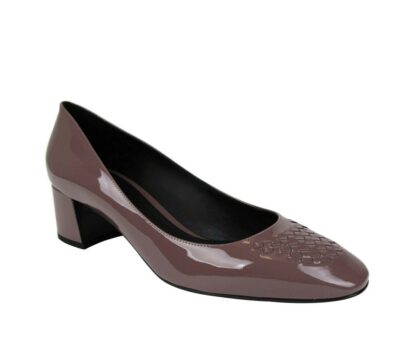 Bottega Veneta - Bottega Veneta Women's Mauve Patent Leather Heel