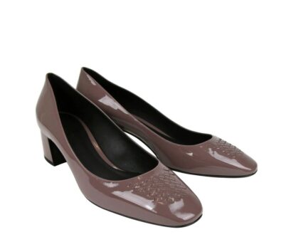 Bottega Veneta - Bottega Veneta Women's Mauve Patent Leather Heel