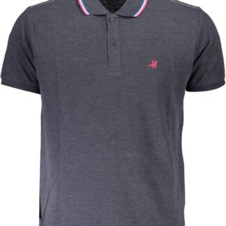 U.S. Grand Polo - Blue Cotton Men Polo Shirt