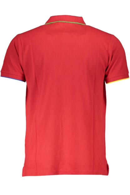 U.S. Grand Polo - Red Cotton Men Polo Shirt