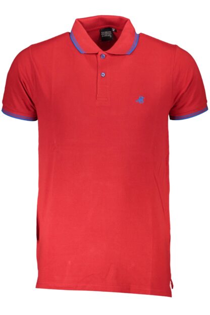 U.S. Grand Polo - Red Cotton Mens Polo Shirt