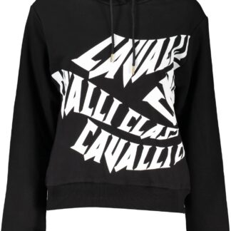 Cavalli Class - Black Cotton Women Sweater