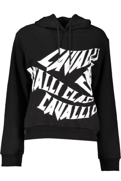 Cavalli Class - Black Cotton Women Sweater