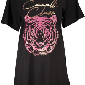 Cavalli Class - White Cotton Women T-Shirt