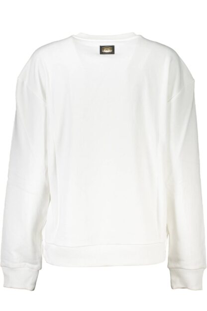 Cavalli Class - White Cotton Women Sweater