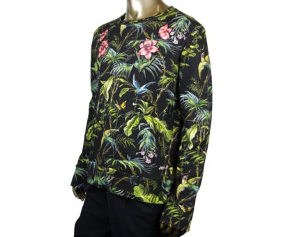 Gucci - Gucci Men's Tropical Jungle Multicolor Cotton Small Sweatshirt