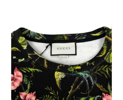 Gucci - Gucci Men's Tropical Jungle Multicolor Cotton Small Sweatshirt