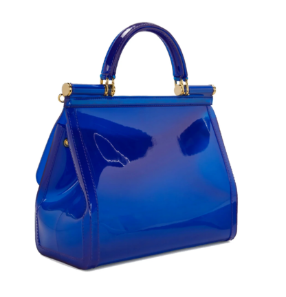 Dolce & Gabbana - Elegant Blue Sicily Crossbody Bag