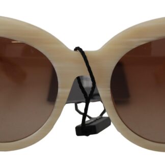 Dolce & Gabbana - Elegant Gradient Brown Metal Sunglasses