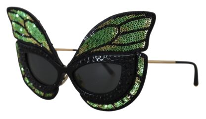 Dolce & Gabbana - Exquisite Sequined Butterfly Sunglasses