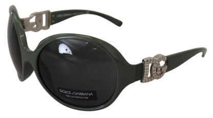 Dolce & Gabbana - Emerald Allure Oversized Sunglasses