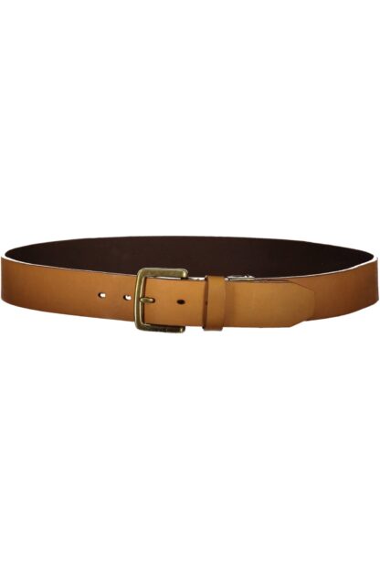 Timberland - Beige Leather Men Belt