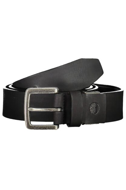 Timberland - Black Leather Men Belt