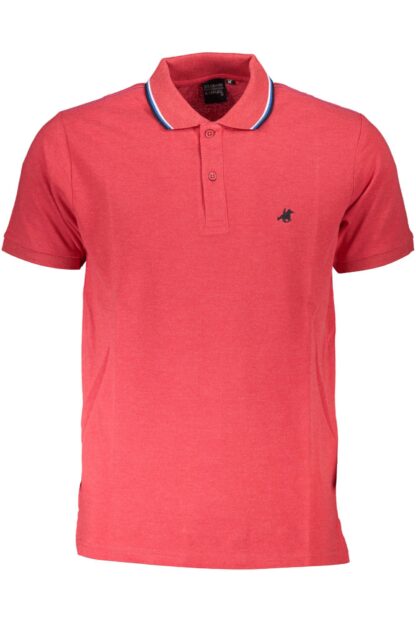 U.S. Grand Polo - Red Cotton Men Polo Shirt