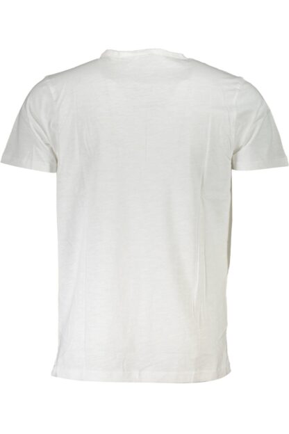 U.S. Grand Polo - White Cotton Men T-Shirt