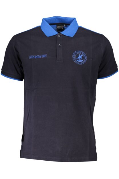 U.S. Grand Polo - Blue Cotton Men Polo Shirt