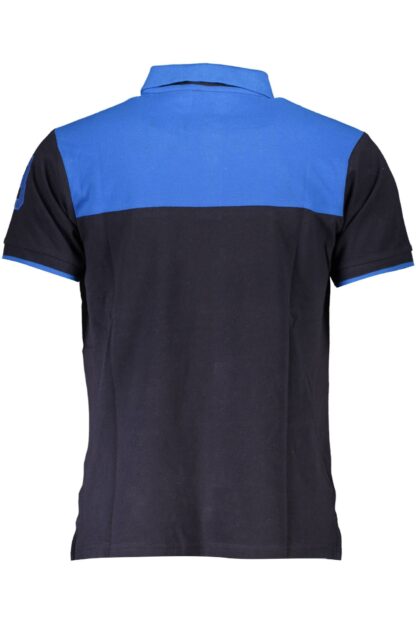 U.S. Grand Polo - Blue Cotton Men Polo Shirt