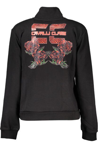 Cavalli Class - Black Cotton Women Sweater