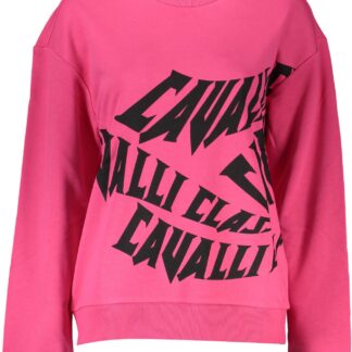 Cavalli Class - White Cotton Women Sweater