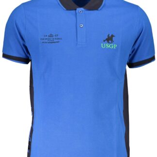 U.S. Grand Polo - Green Cotton Men Polo