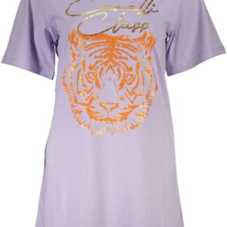 Cavalli Class - Pink Cotton Women T-Shirt