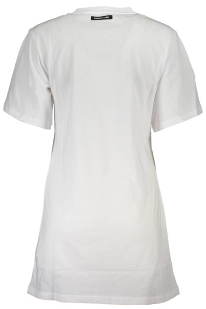 Cavalli Class - White Cotton Women T-Shirt