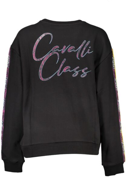 Cavalli Class - Black Cotton Women Sweater