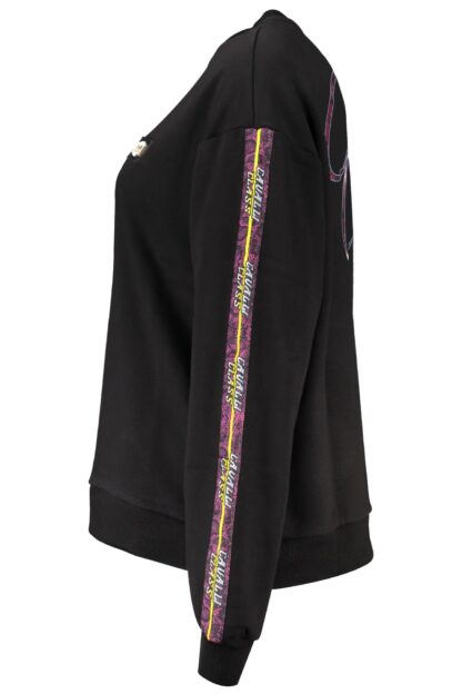 Cavalli Class - Black Cotton Women Sweater