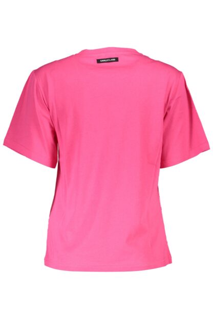 Cavalli Class - Pink Cotton Women T-Shirt