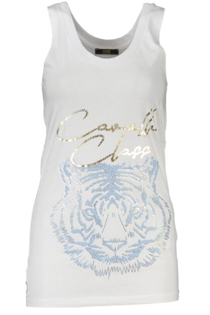 Cavalli Class - White Cotton Women Top