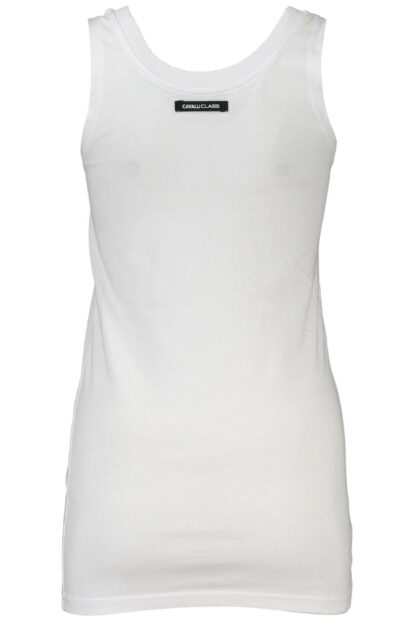 Cavalli Class - White Cotton Women Top