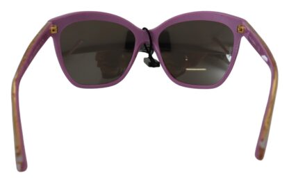 Dolce & Gabbana - Elegant Violet Acetate Sunglasses